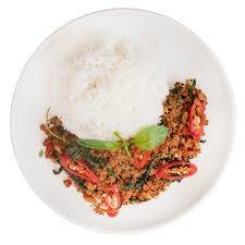 ข้าวกะเพรา พร้อมน้ำซุปแซ่บ