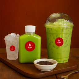 ชาเขียวนมเย็น