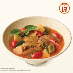 แกงเผ็ดเป็ดย่างเจ