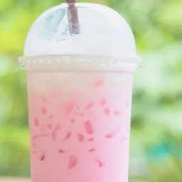 นมชมพูเย็น