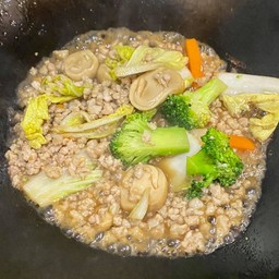 ผัดผักรวมมิตร(เป็นกับข้าว)