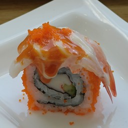 โรลกุ้งซูชิสไปซี่