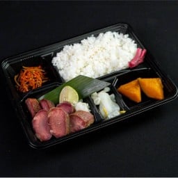 ลิ้นวัวย่างฟาง ซอสไซเกียวมิโสะ