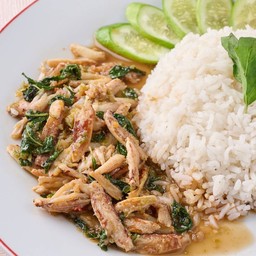 กะเพราปู ชุดเล็ก ชุดประหยัด