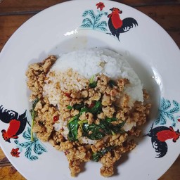 ข้าวกระเพราหมูสับ