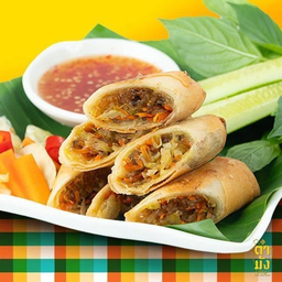 ปอเปี๊ยะเวียดนามทอด เจ มังสวิรัติ วีแกน