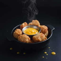ไก่ทอด+ชีสดิป L