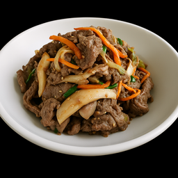 Australian Beef Bulgogi with Mushroom บุลโกกิเนื้อวัวออสเตรเลียใส่เห็ด