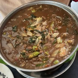 แกงอ่อมเนื้อติดมัน (ใส่ผักรวม)