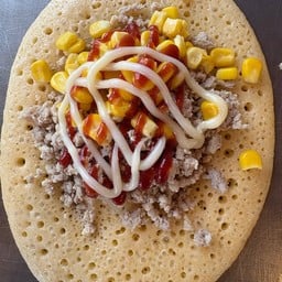 หมูสับ+ข้าวโพด