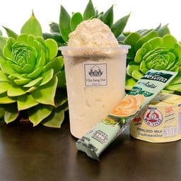 นมหมีเนสวีต้าปั่นภูเขาไฟ