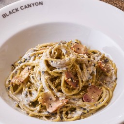 Spaghetti Carbonara with Truffle