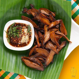 ปลาหมึกแดดเดียว เจ มังสวิรัติ วีแกน