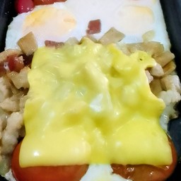 ไข่กระทะชีส