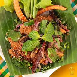 ลาบไก่กรอบ เจ มังสวิรัติ วีแกน