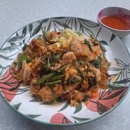 สุกี้แห้งหมู