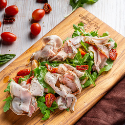 Slow baked porchetta