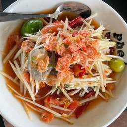 ตำน้ำปลากุ้งสด