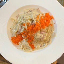 สปาเก็ตตี้คาโบนาร่า Carbonara pasta