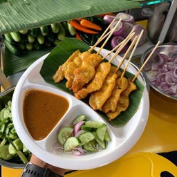 หมูสะเต๊ะ ชุดเล็ก 10 ไม้