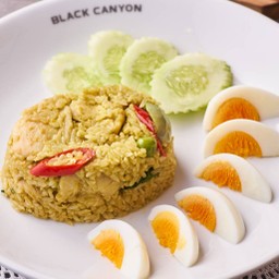 Chicken Green Curry Fried Rice