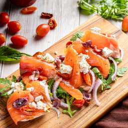Smoke Salmon e Feta