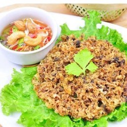 ยำปลาดุกฟู