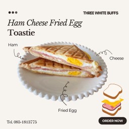 Ham Cheese Fried Egg Toastie