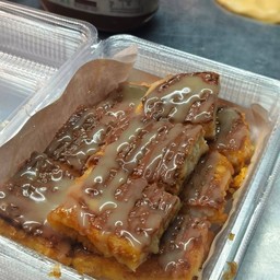 โรตีมะพร้าว(ไข่)+นูเทลล่า