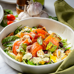Smoke Salmon & Feta