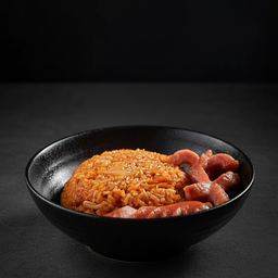 ข้าวผัดกิมจิไส้กรอก