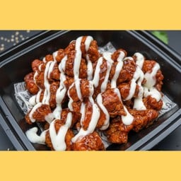 ไก่เกาหลีราดซาวครีมมมม