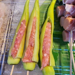 พริกหยวกหมูเด้ง