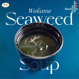 น้ำซุปใสวากาเมะ