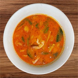 ต้มยำรวม (ไก่+กุ้ง+หมึก)