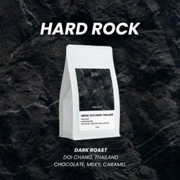 เมล็ดกาแฟคั่วเข้ม Hard Rock