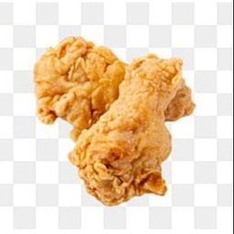 ปีกบนไก่ทอด 2 ชิ้น