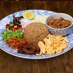 ข้าวคลุกกะปิเซ็ตพิเศษสำหรับ 3 ท่าน