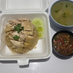 ข้าวมันไก่ โอ๊ต 700 ปี