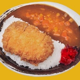 หมูชุปเกล็ดขนมปังทอดแกงกะหรี่