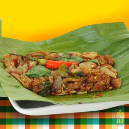 หมกกะปอม เจ มังสวิรัติ วีแกน