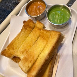 ปังสติ๊ก ฟรี สังขยาชาไทย+สังขยาใบเตย