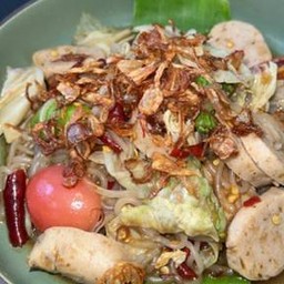 ตำจั๊บญวนปลาร้านัวร์ หมูยอ