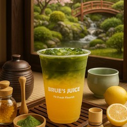 มัทฉะน้ำผึ้งมะนาว