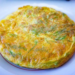 ไข่เจียวชะอม (กับข้าว/ ไข่ 1ฟอง)