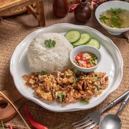 ข้าวกระเทียม