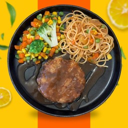 แฮมเบิร์กโคขุนทอด