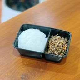 ข้าว+คั่วลาบหมู