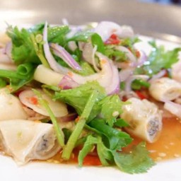 ยำไส้ตันจ้า