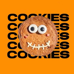 คุ๊กกี้Halloweenช็อกโกแลต